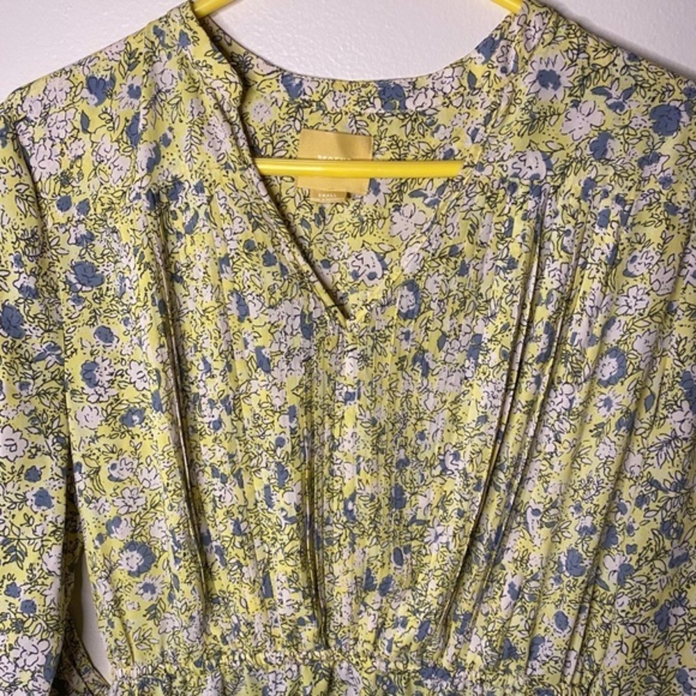 Maeve Floral cinched waist‎ Dress MISSING CORD - Picture 3 of 7